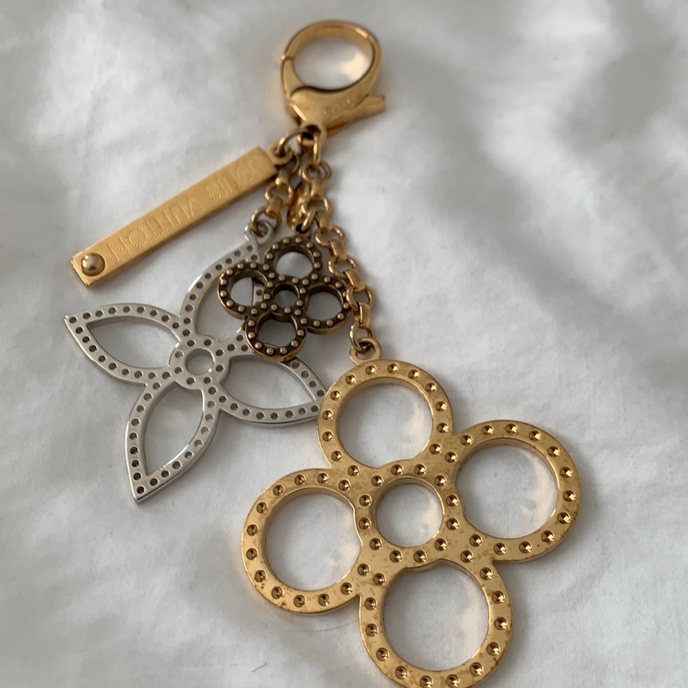 AUTHENTIC LOUIS VUITTON KEY CHAIN CHARM - Picture 2 of 5